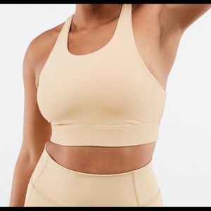 NWT Small Nude Fabletics sports bra